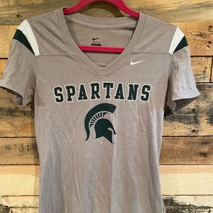 Nike MSU Spartans V-Neck